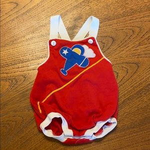 Vintage Airplane overalls